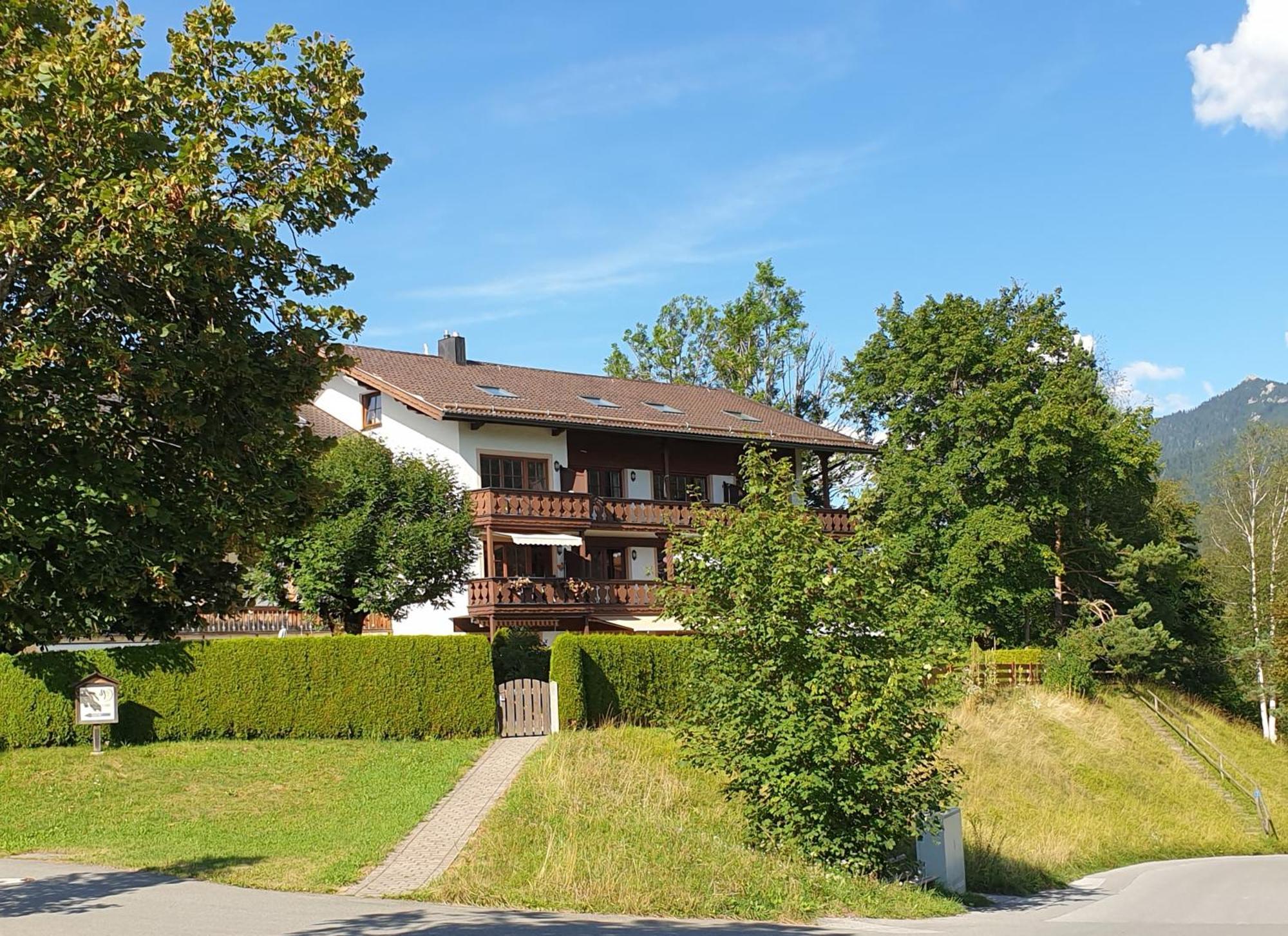 Haus Abendsonne Familie Druxes Lägenhet Krün Exteriör bild