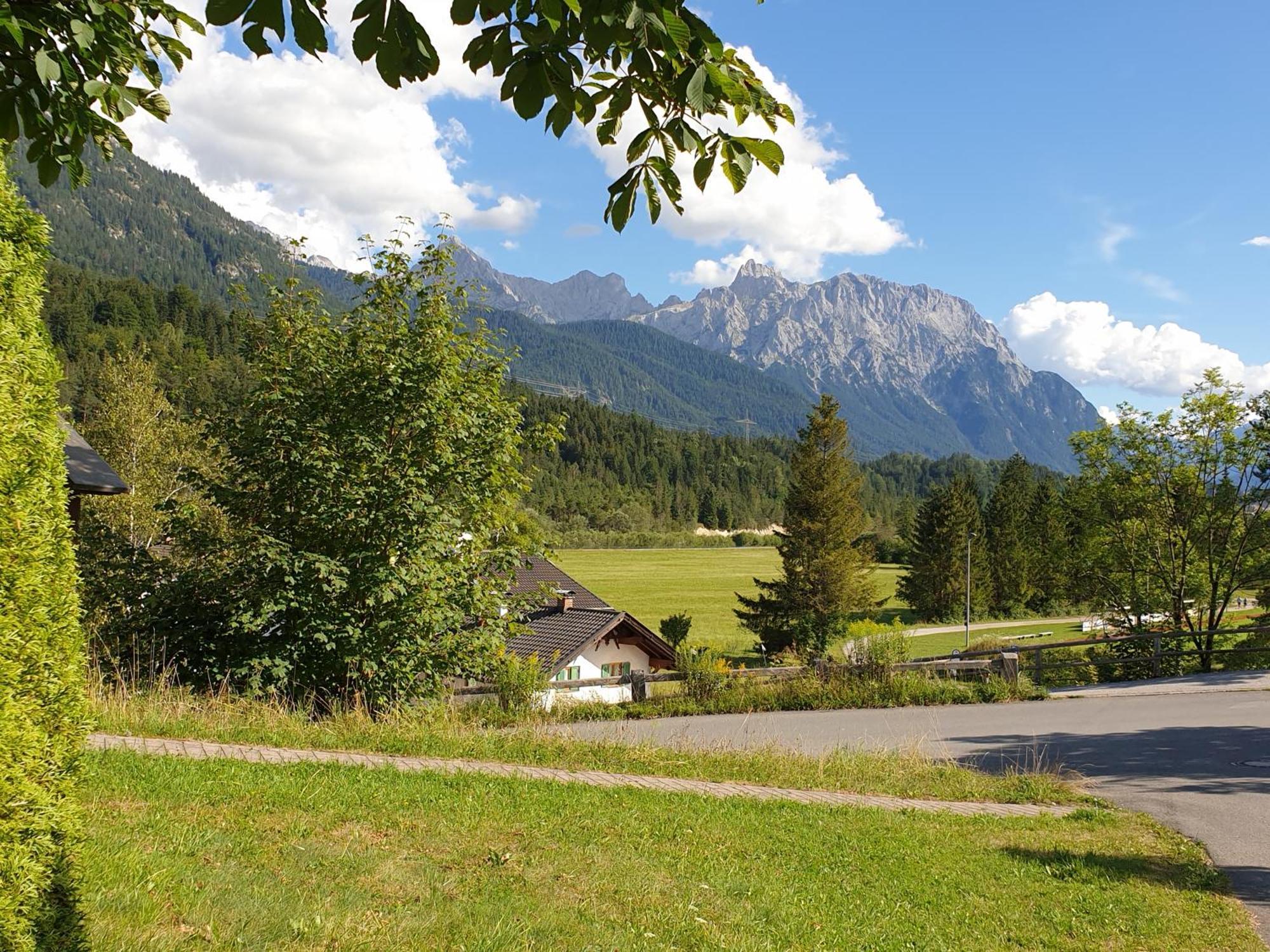 Haus Abendsonne Familie Druxes Lägenhet Krün Exteriör bild