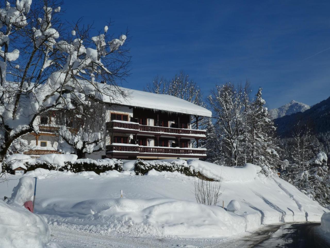 Haus Abendsonne Familie Druxes Lägenhet Krün Exteriör bild